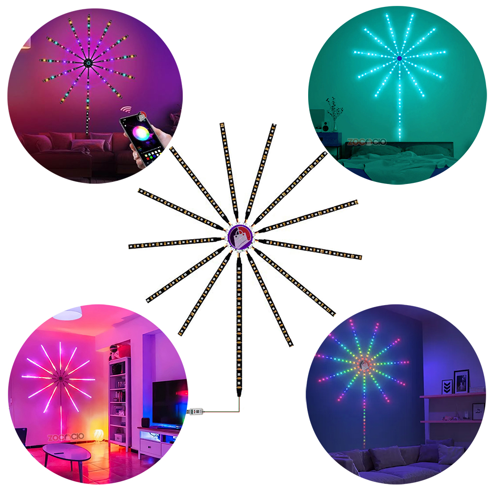 Miniatura 2 de -Cinta Rgb Led Fuegos Artificiales App